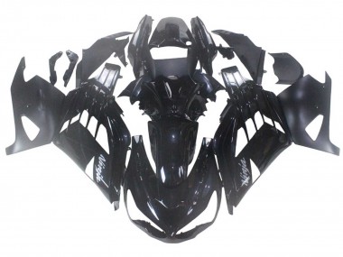 2012-2024 Kawasaki ZX14R ZZR1400 Motorcycle Fairing - Glossy Black Matte Black White Ninja UK Manufacturers