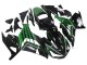 2012-2024 Kawasaki ZX14R ZZR1400 Motorcycle Fairings - Green Glossy Black Stripe UK Manufacturers