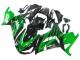 2012-2024 Kawasaki ZX14R ZZR1400 Motorcycle Fairing Kits - Green Glossy Black UK Manufacturers