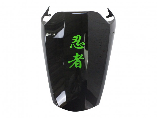 2012-2024 Kawasaki ZX14R ZZR1400 Motorcycle Fairing Kits - Green Glossy Black UK Manufacturers