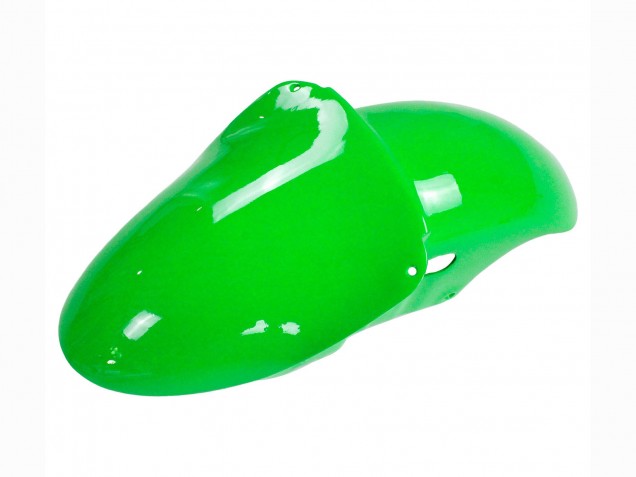 1998-1999 Kawasaki ZX6R Motorcycle Fairings - Green White Glossy Black UK Manufacturers