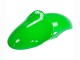 1998-1999 Kawasaki ZX6R Motorcycle Fairings - Green White Glossy Black UK Manufacturers
