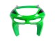 1998-1999 Kawasaki ZX6R Motorcycle Fairings - Green White Glossy Black UK Manufacturers