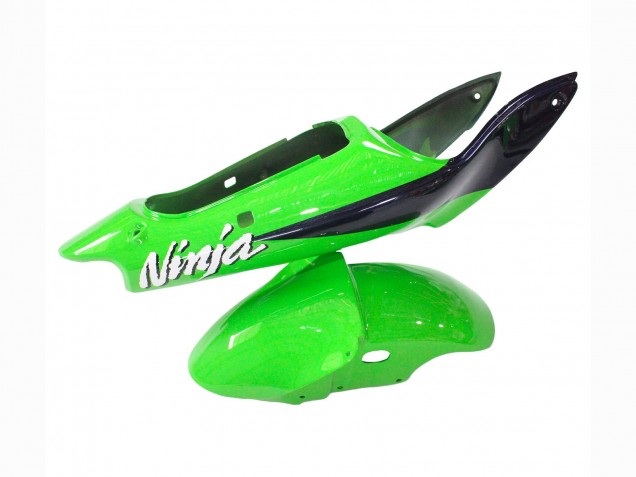 1998-1999 Kawasaki ZX6R Motorcycle Fairings - Green White Dark Blue Silver UK Manufacturers