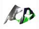 1998-1999 Kawasaki ZX6R Motorcycle Fairings - Green White Dark Blue Silver UK Manufacturers