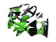 1998-1999 Kawasaki ZX6R Motorcycle Fairings - Green Glossy Black Elf Bridgestone UK Manufacturers