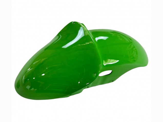 1998-1999 Kawasaki ZX6R Motorcycle Fairings - Green Glossy Black Elf Bridgestone UK Manufacturers