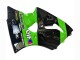 1998-1999 Kawasaki ZX6R Motorcycle Fairings - Green Glossy Black Elf Bridgestone UK Manufacturers