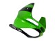 1998-1999 Kawasaki ZX6R Motorcycle Fairings - Green Glossy Black Elf Bridgestone UK Manufacturers