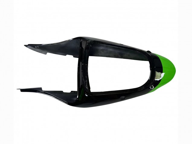 1998-1999 Kawasaki ZX6R Motorcycle Fairings - Green Glossy Black Elf Bridgestone UK Manufacturers