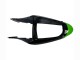 1998-1999 Kawasaki ZX6R Motorcycle Fairings - Green Glossy Black Elf Bridgestone UK Manufacturers