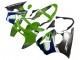 1998-1999 Kawasaki ZX6R Motorcycle Fairings - Green White Blue Silver Glossy Black UK Manufacturers