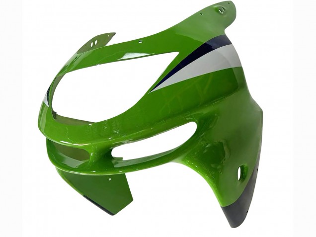 1998-1999 Kawasaki ZX6R Motorcycle Fairings - Green White Blue Silver Glossy Black UK Manufacturers