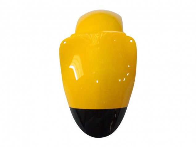 1998-1999 Kawasaki ZX6R Motorcycle Fairings - Yellow Black Monster Elf Bridgestone UK Manufacturers