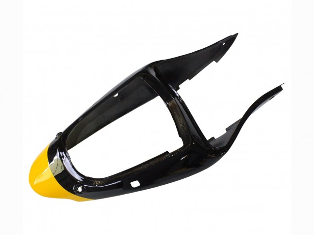1998-1999 Kawasaki ZX6R Motorcycle Fairings - Yellow Black Monster Elf Bridgestone UK Manufacturers
