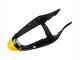 1998-1999 Kawasaki ZX6R Motorcycle Fairings - Yellow Black Monster Elf Bridgestone UK Manufacturers