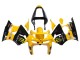 1998-1999 Kawasaki ZX6R Motorcycle Fairings - Yellow Black Monster Elf Bridgestone UK Manufacturers
