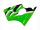 2000-2002 Kawasaki ZX6R Motorcycle Fairings - Green White Black UK Manufacturers