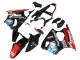 2000-2002 Kawasaki ZX6R Motorcycle Fairings - Glossy Black Red Blue Red PlayStation 2 UK Manufacturers