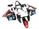 2000-2002 Kawasaki ZX6R Motorcycle Fairings - Glossy Black Red Blue Red PlayStation 2 UK Manufacturers