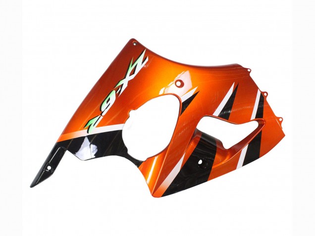 2000-2002 Kawasaki ZX6R Motorcycle Fairings - Orange Black UK Manufacturers