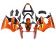 2000-2002 Kawasaki ZX6R Motorcycle Fairings - Orange Black UK Manufacturers