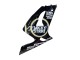 2003-2004 Kawasaki ZX6R Motorcycle Fairings - Glossy Black White Motul Lucky Strike UK Manufacturers
