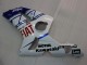 2003-2004 Kawasaki ZX6R Motorcycle Fairings - White Blue Red Fiat UK Manufacturers