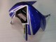 2003-2004 Kawasaki ZX6R Motorcycle Fairings - White Blue Red Fiat UK Manufacturers