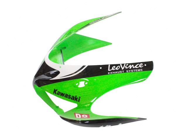 2005-2006 Kawasaki ZX6R Motorcycle Fairings - Green Red Black Elf 66 UK Manufacturers