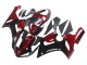 2005-2006 Kawasaki ZX6R Motorcycle Fairing - Red Glossy Black UK Manufacturers