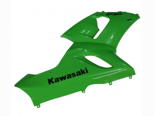 2005-2006 Kawasaki ZX6R Motorcycle Fairings - Green UK Manufacturers