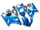 2005-2006 Kawasaki ZX6R Motorcycle Fairings - Glossy Blue UK Manufacturers