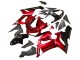 2005-2006 Kawasaki ZX6R Motorcycle Fairings - Red Black UK Manufacturers