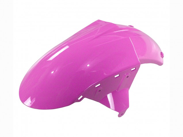 2007-2008 Kawasaki ZX6R Motorcycle Fairings - Black Pink Ninja UK Manufacturers