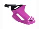 2007-2008 Kawasaki ZX6R Motorcycle Fairings - Black Pink Ninja UK Manufacturers
