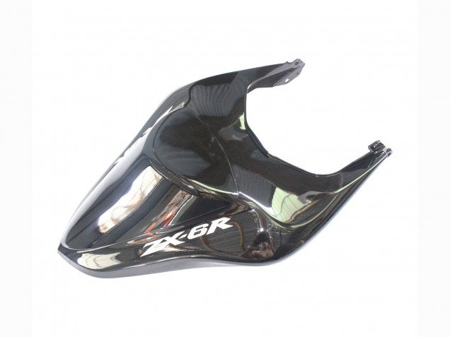 2007-2008 Kawasaki ZX6R Motorcycle Fairings - Black Silver Red Ninja UK Manufacturers