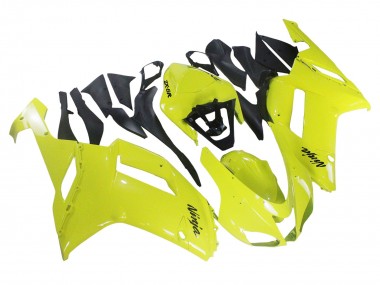 2007-2008 Kawasaki ZX6R Motorcycle Fairings - Yellow Ninja UK Manufacturers
