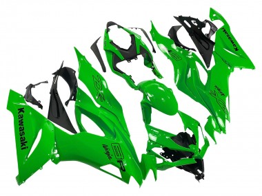 2019-2022 Kawasaki ZX6R Motorcycle Fairings - Green UK Manufacturers
