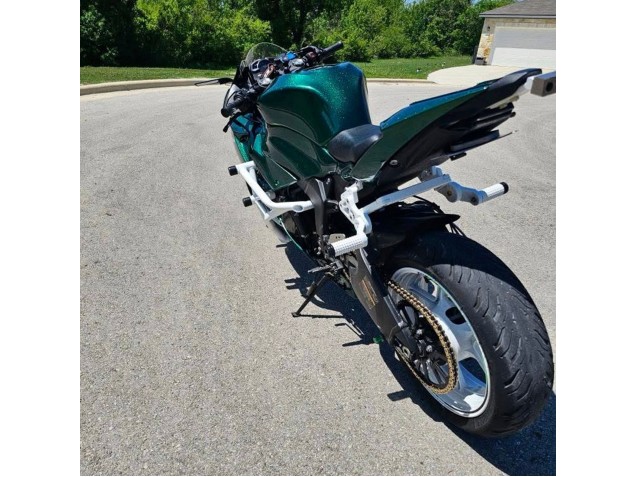 2019-2022 Kawasaki ZX6R Motorcycle Fairings - Dark Green UK Manufacturers