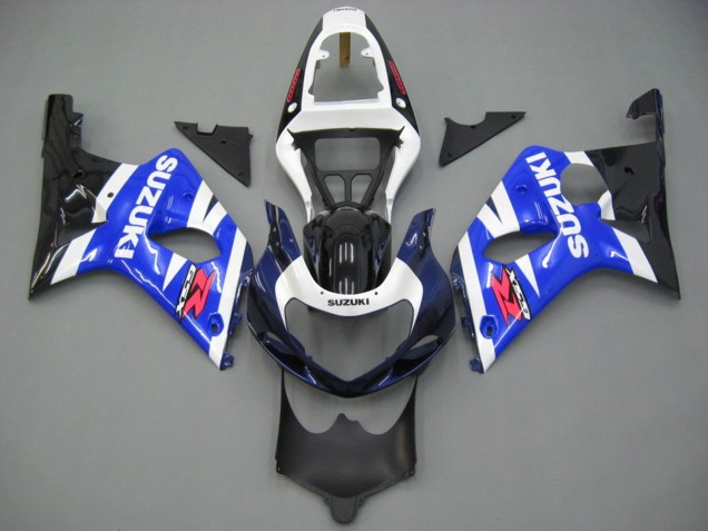 2000-2002 Suzuki GSXR1000 Motorcycle Fairing - White Blue Black Red UK Manufacturers
