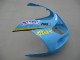 2000-2002 Suzuki GSXR1000 Motorcycle Fairings - Light Blue Yellow Black Motul Rizla UK Manufacturers
