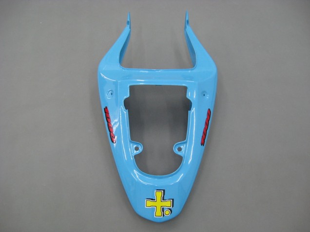 2000-2002 Suzuki GSXR1000 Motorcycle Fairings - Light Blue Yellow Black Motul Rizla UK Manufacturers