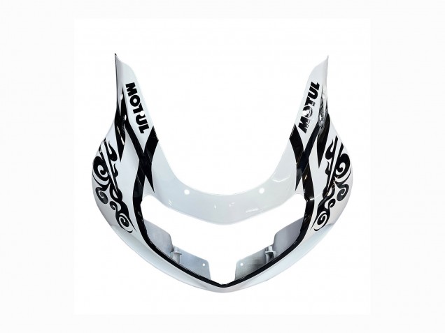 2000-2002 Suzuki GSXR1000 Motorcycle Fairings - White Black Motul Corona UK Manufacturers