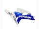 2000-2002 Suzuki GSXR1000 Motorcycle Fairings - White Blue Jordan 59 UK Manufacturers