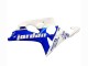 2000-2002 Suzuki GSXR1000 Motorcycle Fairings - White Blue Jordan 59 UK Manufacturers