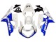 2000-2002 Suzuki GSXR1000 Motorcycle Fairings - White Blue Jordan 59 UK Manufacturers