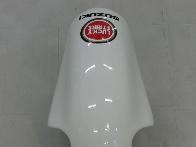 2000-2002 Suzuki GSXR1000 Motorcycle Fairings - White Red Lucky Strike UK Manufacturers