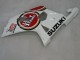 2000-2002 Suzuki GSXR1000 Motorcycle Fairings - White Red Lucky Strike UK Manufacturers