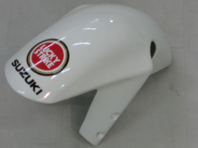 2000-2002 Suzuki GSXR1000 Motorcycle Fairings - White Red Lucky Strike UK Manufacturers